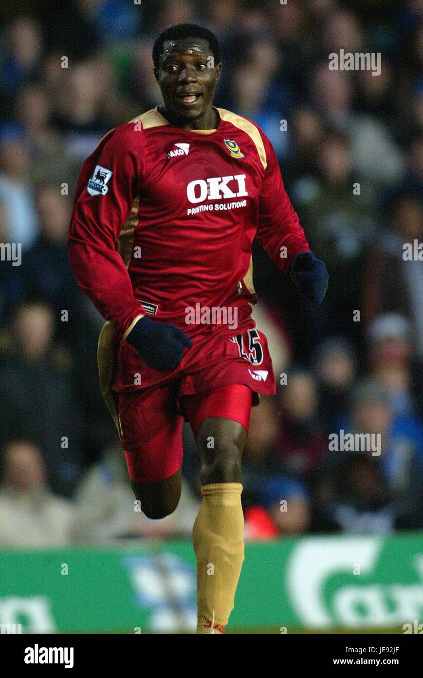 Stefanie MWARUWARI PORTSMOUTH FC ST ANDREWS BIRMINGHAM ENGLAND 21. Januar 2006 Stockfoto