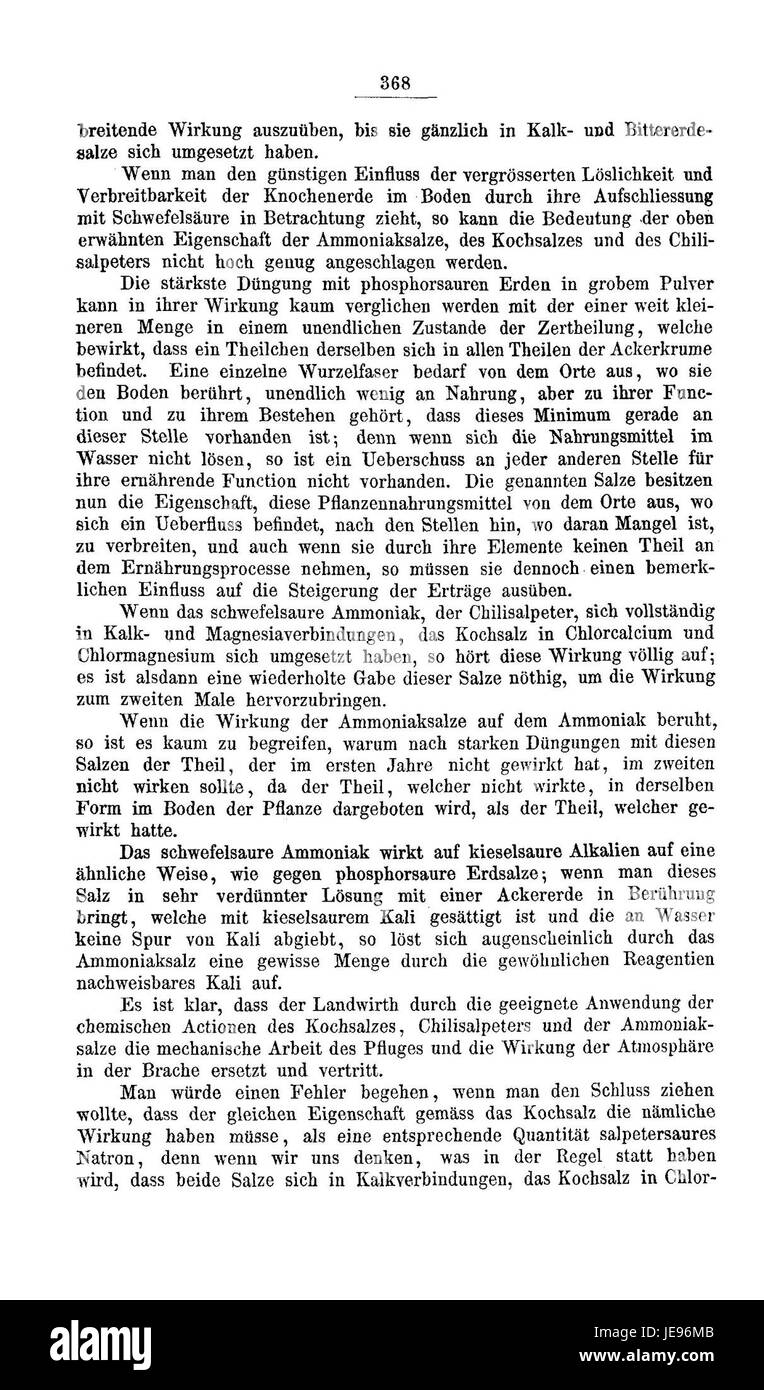 Das „chemische Briefe“ des deutschen Chemikers Justus von Liebig zeigt wichtige wissenschaftliche Korrespondenz über die Fortschritte in der organischen Chemie, insbesondere seine Arbeiten über Stickstoffverbindungen und Düngemittel. Stockfoto