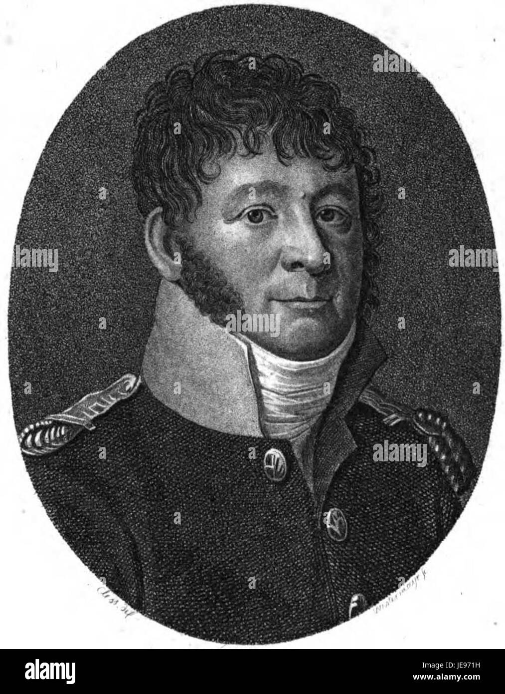 Louis Albert Guislan Bacler Dalbe 1805 Stockfoto