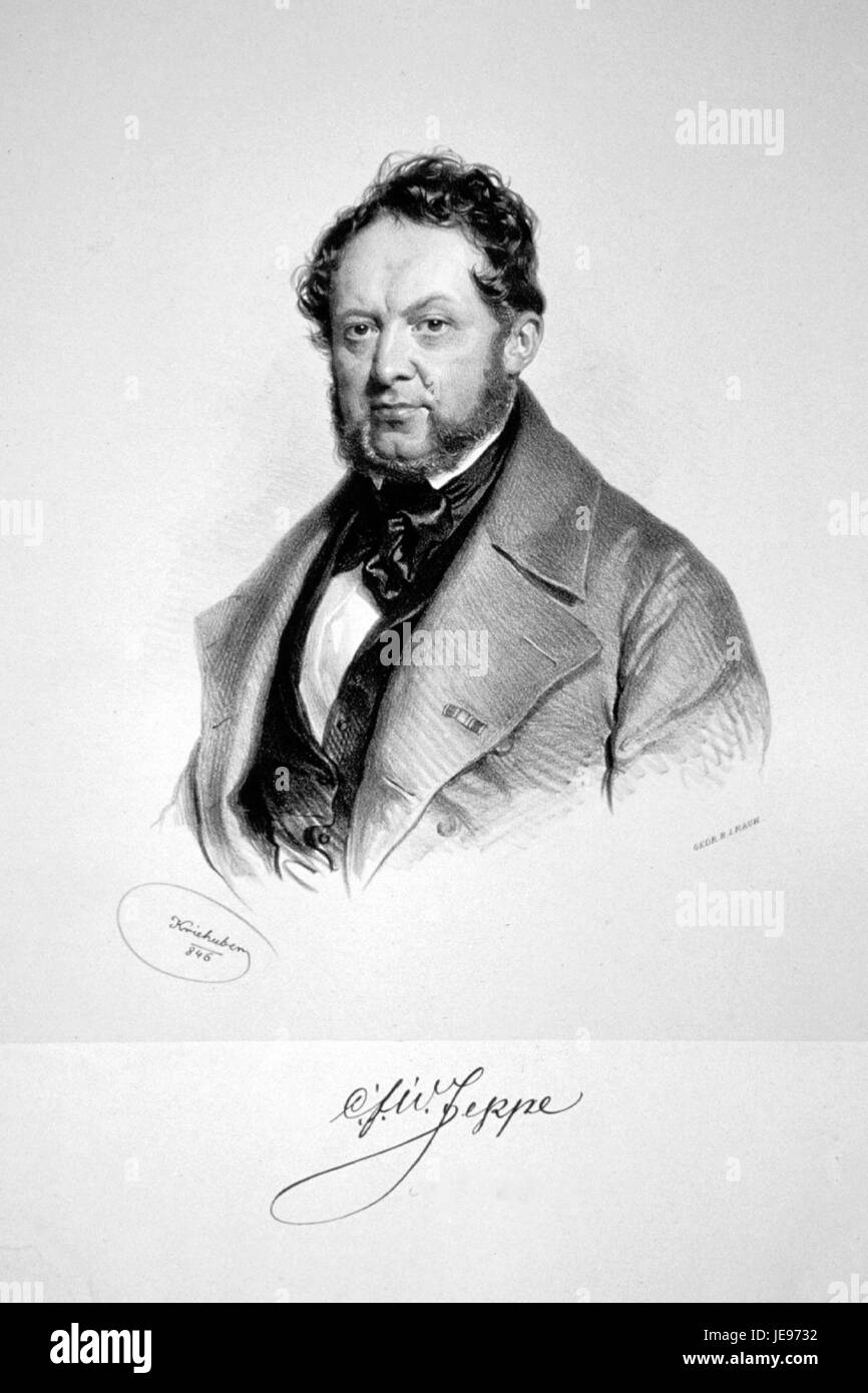 Diese Lithografie von C. F. W. Jeppe erfasst eine detaillierte und ausdrucksstarke Szene aus dem Alltag. Jeppes Lithografien sind bekannt für ihre feine Linienarbeit und ihre Fähigkeit, menschliche Emotionen und Interaktionen in urbanen Umgebungen einzufangen. Stockfoto