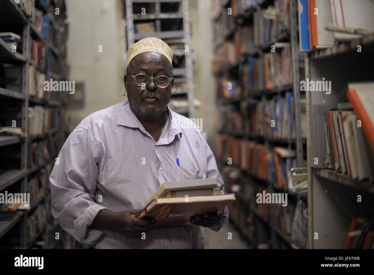 Radio Mogadischu ist ein bekannter Radiosender in Somalia, der für seine Rolle bei der Bereitstellung von Nachrichten und Informationen in Zeiten von Konflikten und politischer Instabilität in der Region bekannt ist. Stockfoto