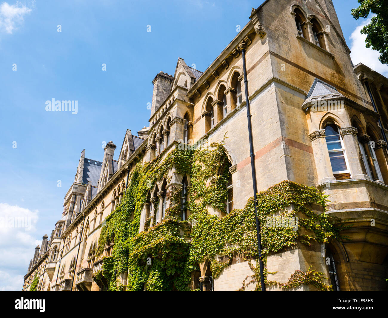 Wiese-Gebäude, Christ Church College, Oxford, Oxfordshire, England Stockfoto