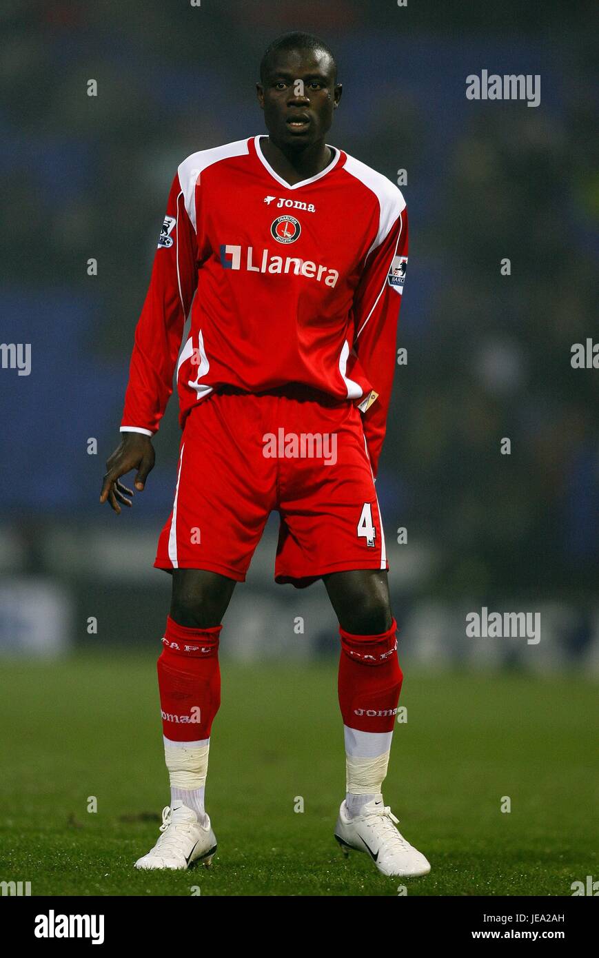 A. FAYE CHARLTON ATHLETIC FC REEBOK STADIUM BOLTON ENGLAND 31. Januar 2007 Stockfoto