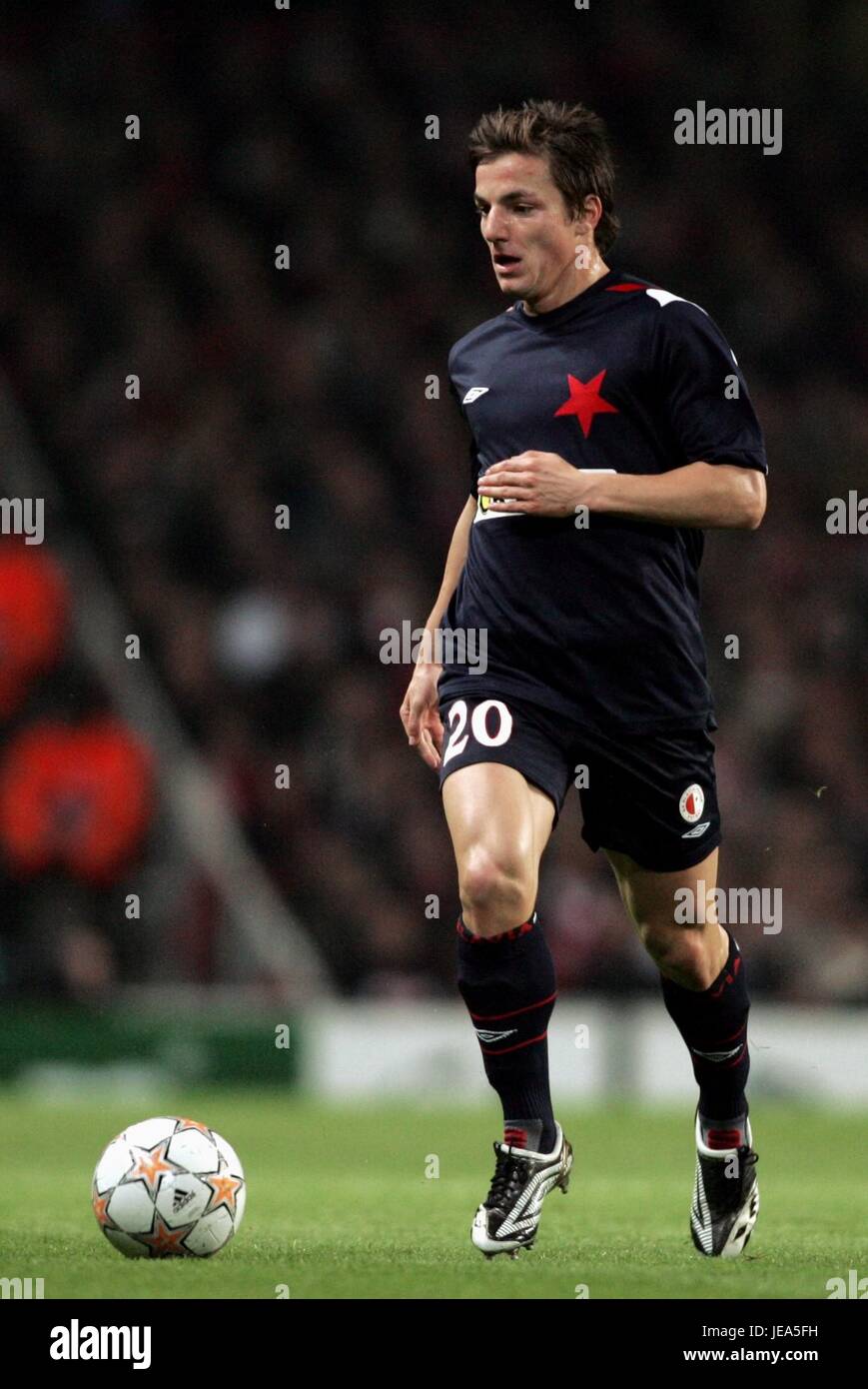 MILAN IVANA SLAVIA Prag EMIRATES Stadion LONDON Großbritannien 23. Oktober 2007 Stockfoto