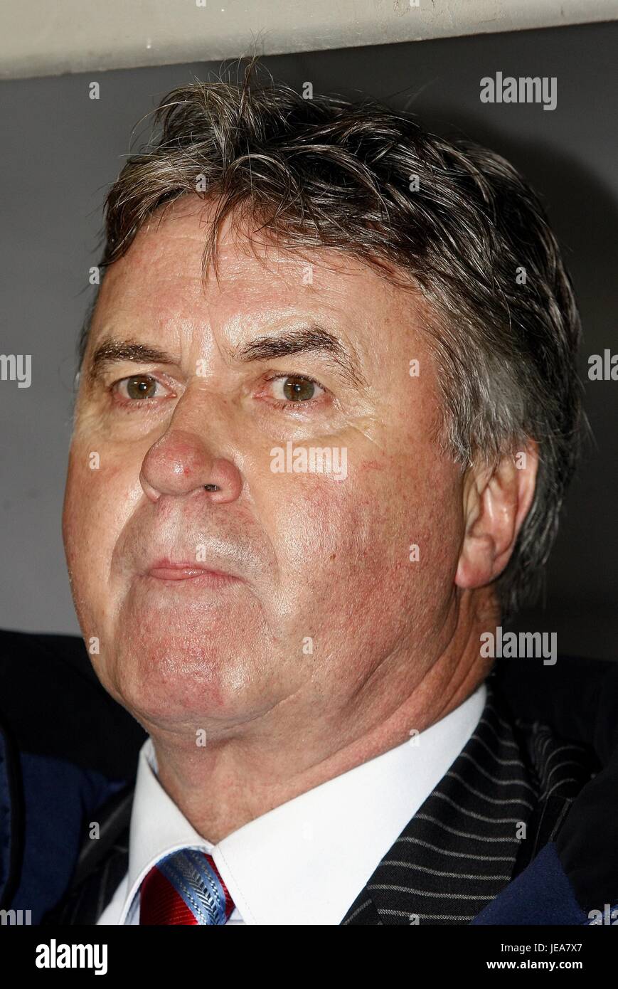 GUUS HIDDINK russischen Fußball MANAGER LUZHNIKI-Stadion Moskau Russische Föderation 17. Oktober 2007 Stockfoto