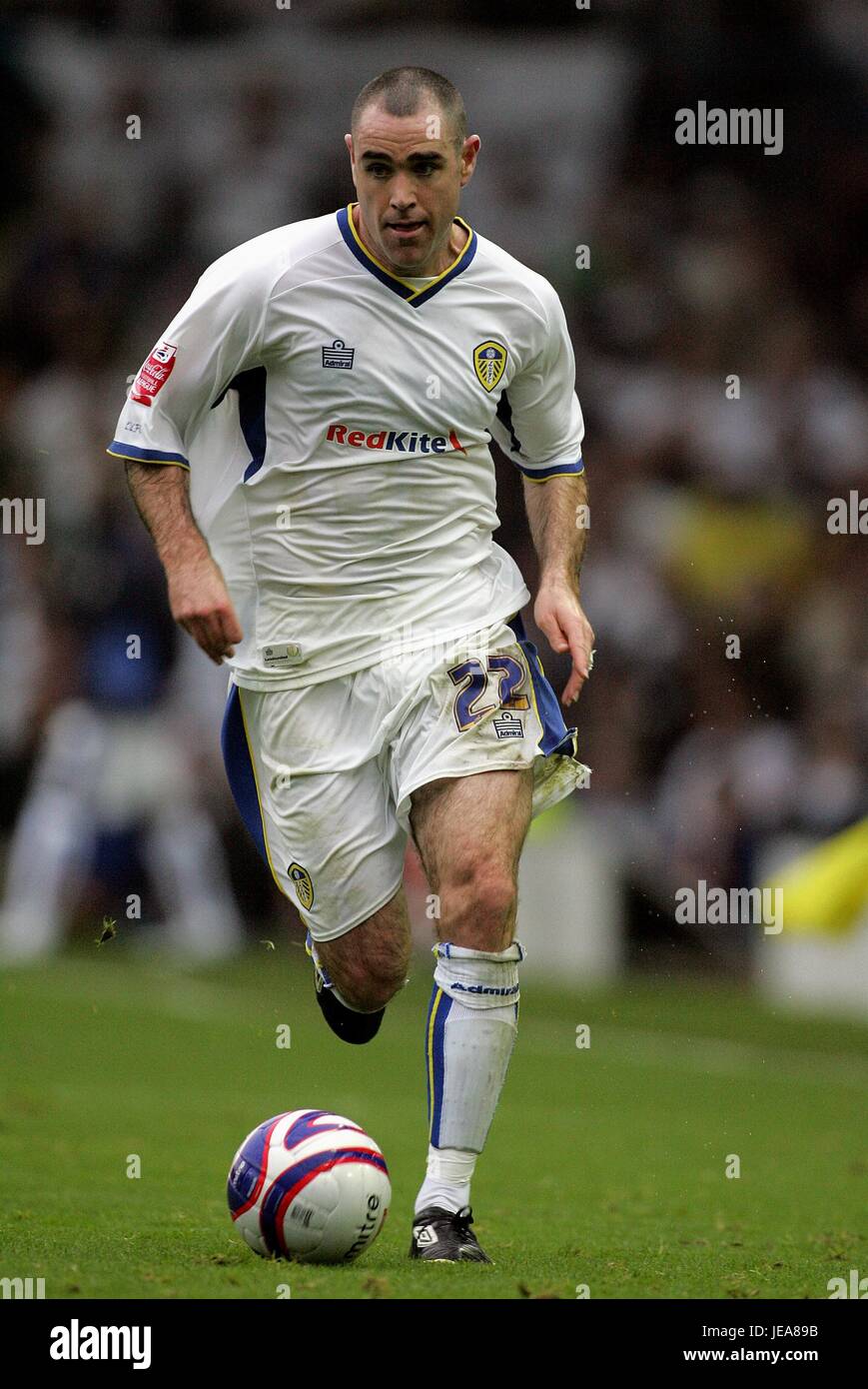 ANDREW HUGHES LEEDS UNITED FC ELLAND ROAD LEEDS ENGLAND 13. Oktober 2007 Stockfoto