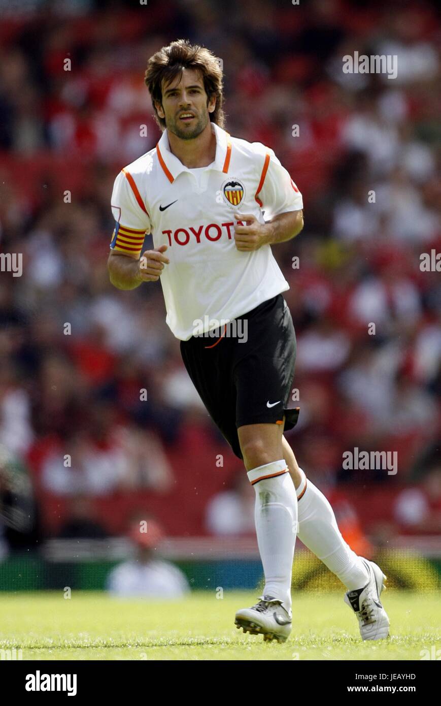 DAVID ALBELDA VALENCIA EMIRATES Stadion LONDON ENGLAND 29. Juli 2007 Stockfoto