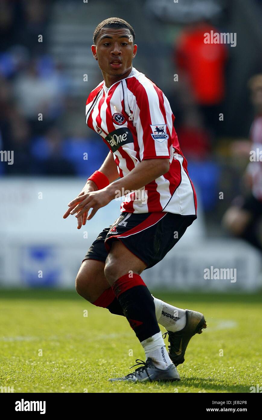 COLIN KAZIM-RICHARDS SHEFFIELD UNITED FC REEBOK STRDIUM BOLTON ENGLAND 31. März 2007 Stockfoto