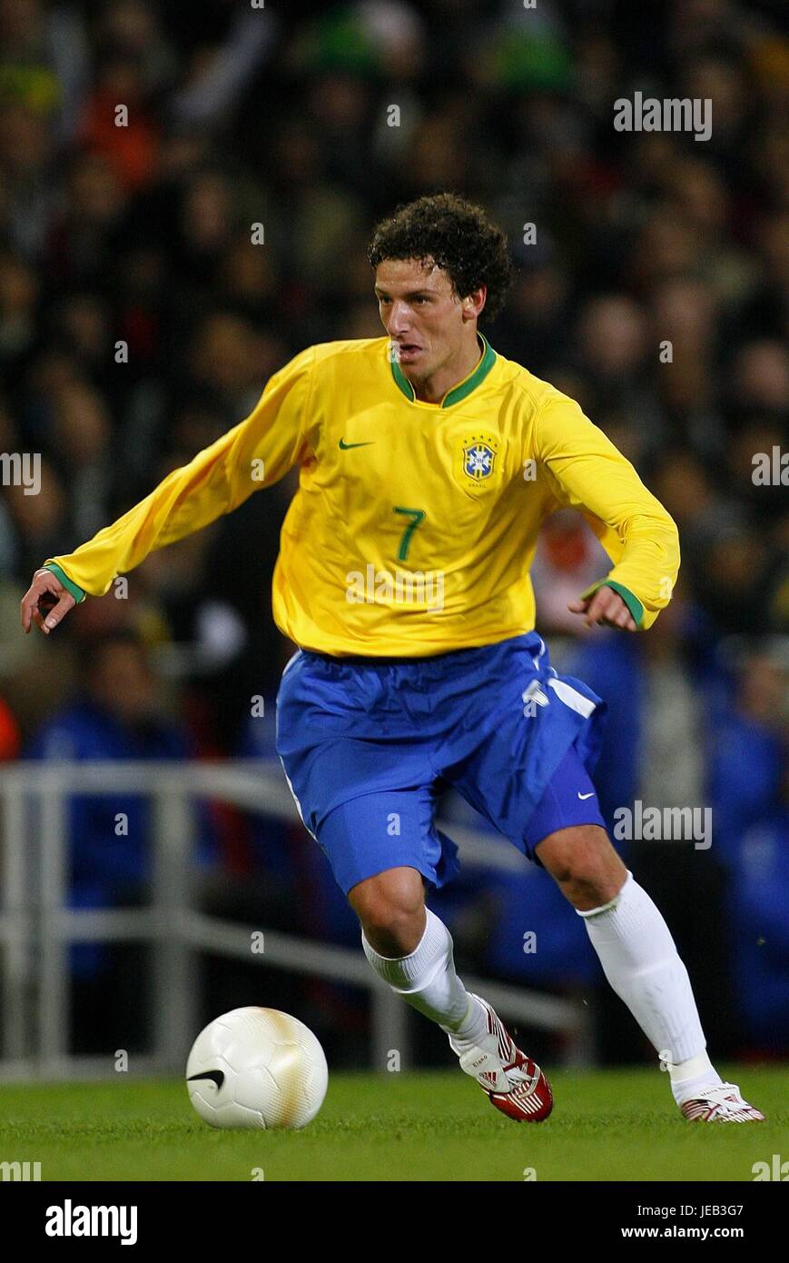 ELANO Brasilien & SHAKHTAR DONETSK das EMIRATES Stadion ARSENAL LONDON 6. Februar 2007 Stockfoto