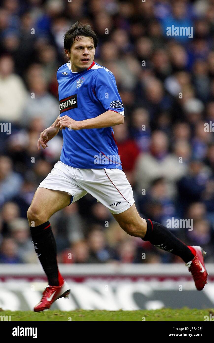 LIBOR SIONKO GLASGOW RANGERS FC IBROX GLASGOW Schottland 27. Januar 2007 Stockfoto