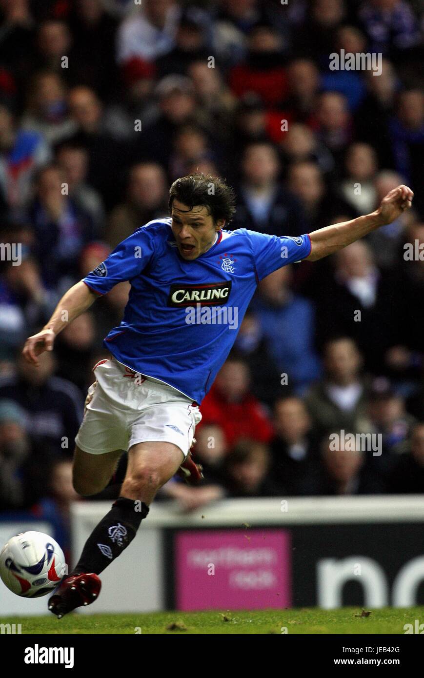 LIBOR SIONKO GLASGOW RANGERS FC IBROX GLASGOW Schottland 27. Januar 2007 Stockfoto