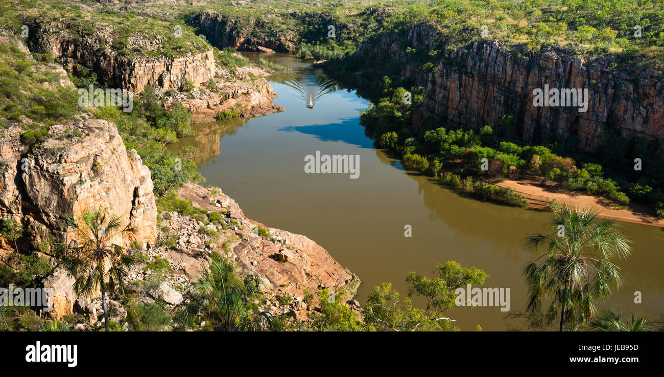 Australien, Northern Territory, Katherine. (Katherine Gorge) Nitmiluk Nationalpark Stockfoto