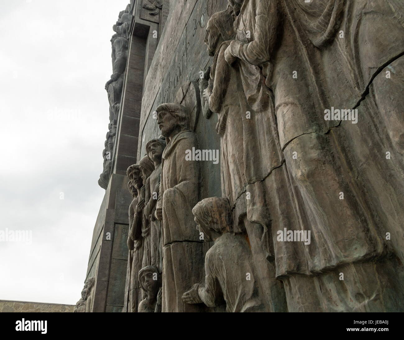 Tiflis, Georgien - 24 Mai 2016: Monument Komplex von kartlis tskhovreba in Tiflis. Es bedeutet, dass georgische Tiflis Georgien leben. Stockfoto