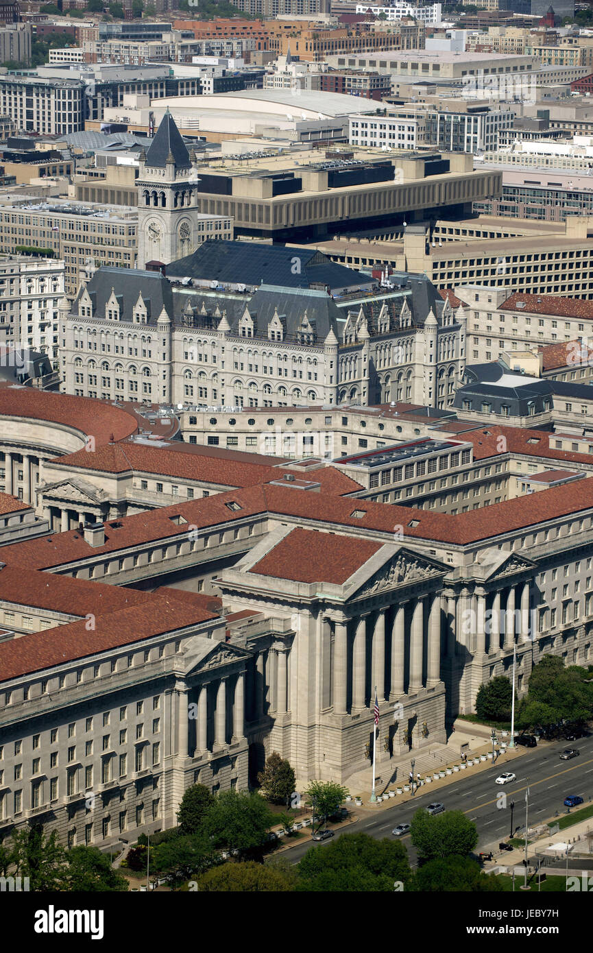 Den USA, Amerika, Washington D.C., alte Post-Bürogebäude in der National Mall, Stockfoto