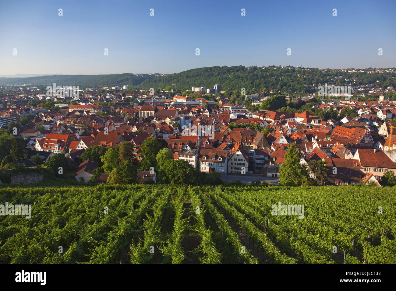 Deutschland, Baden-Wurttemberg, Neckartal, Esslingen, Stockfoto