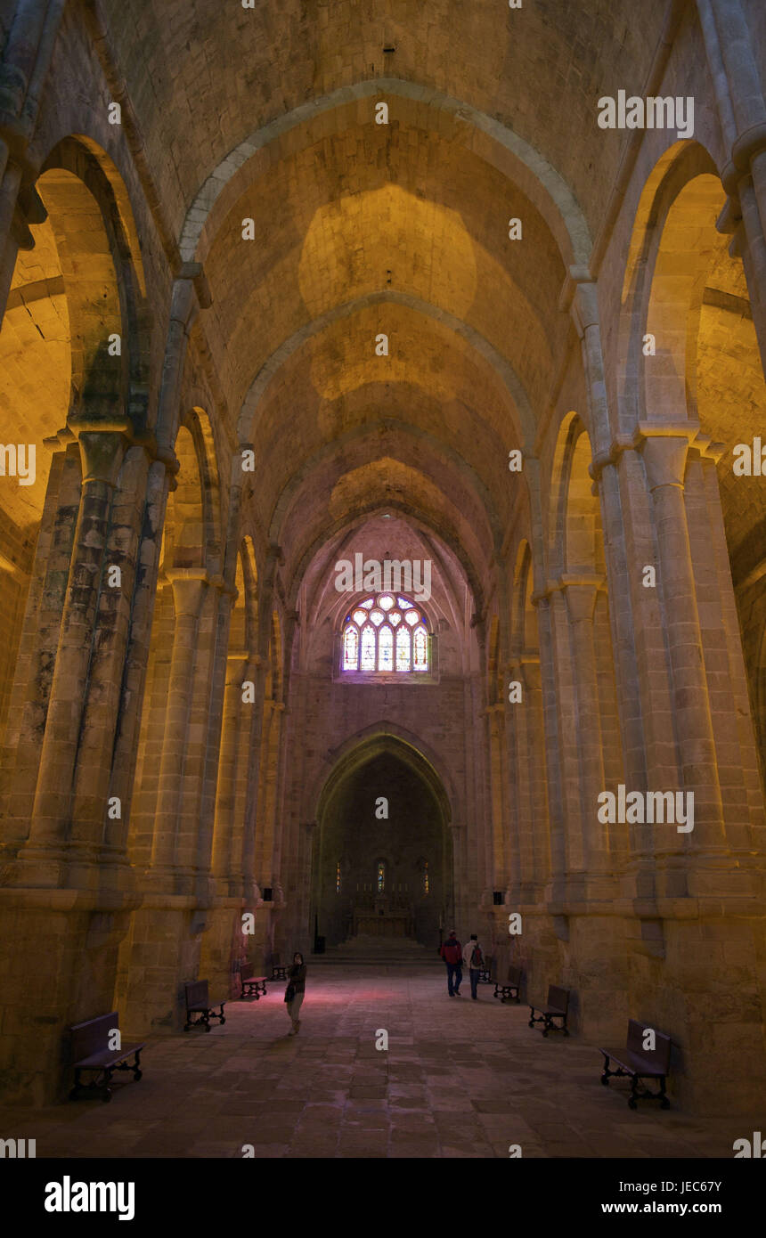 Europa, Frankreich, Abtei Sainte-Marie de Fontfroide, Stockfoto