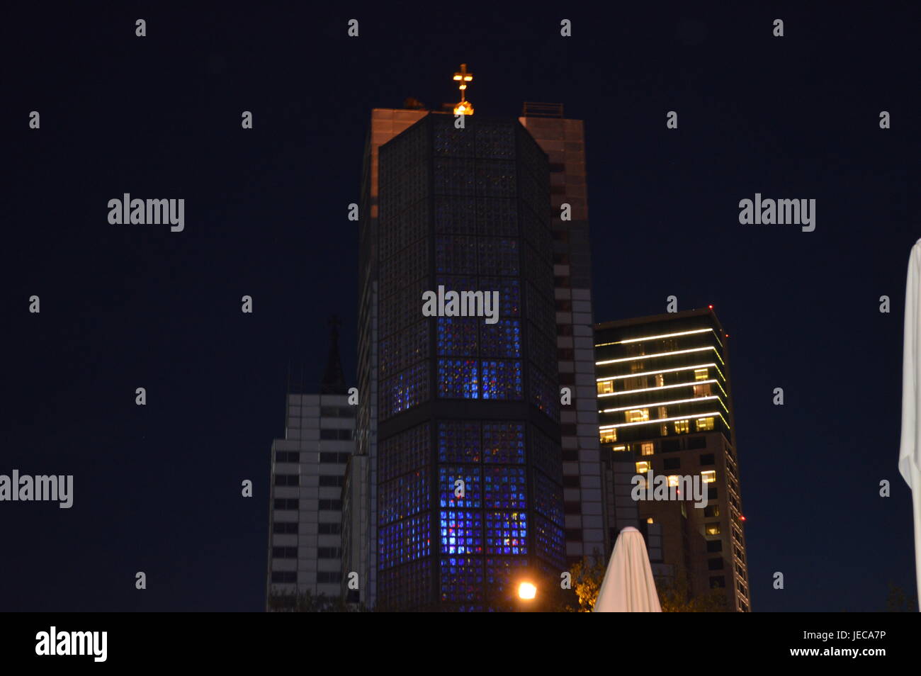 Kaiser-Wilhelm-Kirche Stockfoto