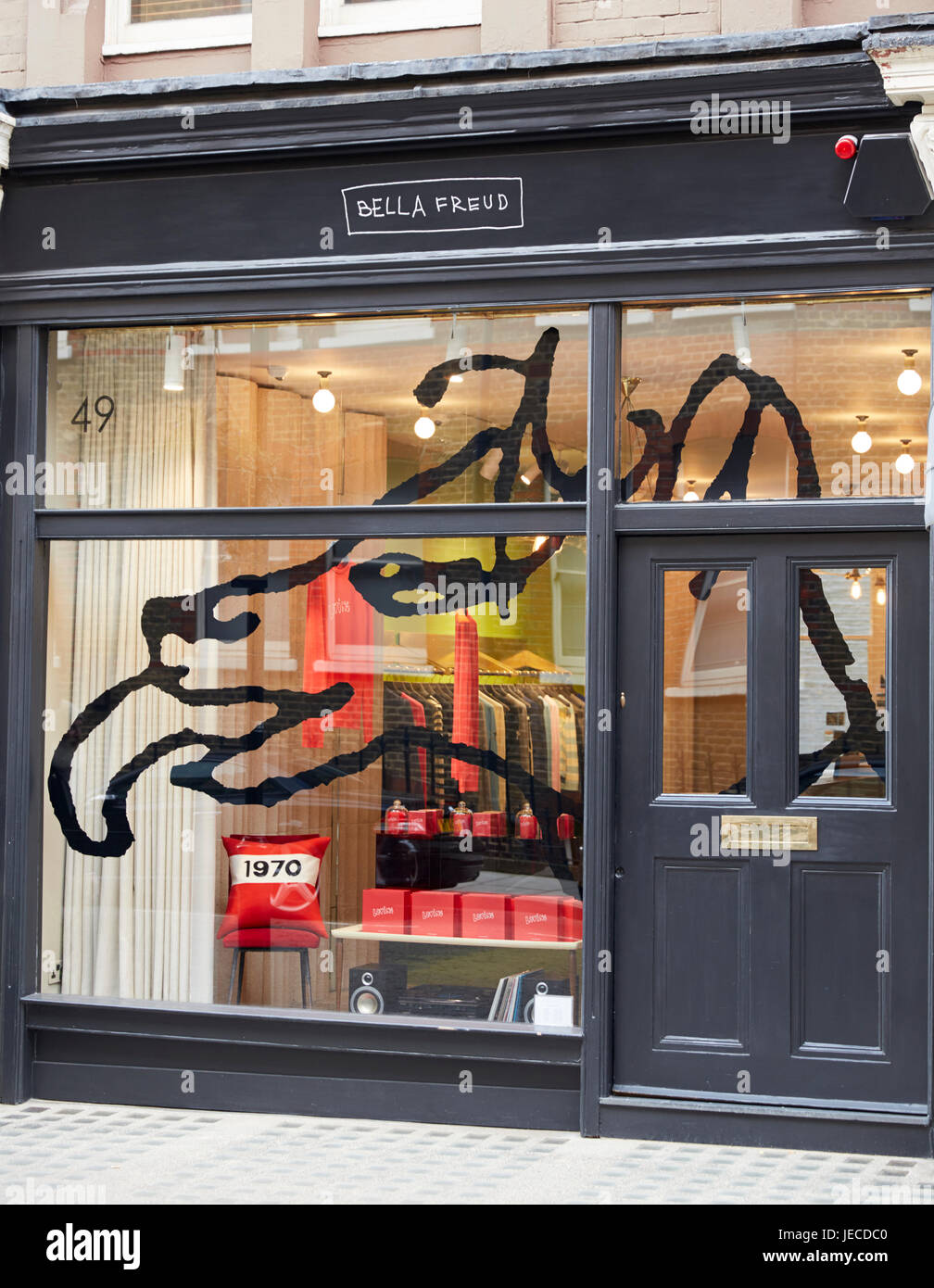 Bella Freud Shop, London, UK Stockfoto