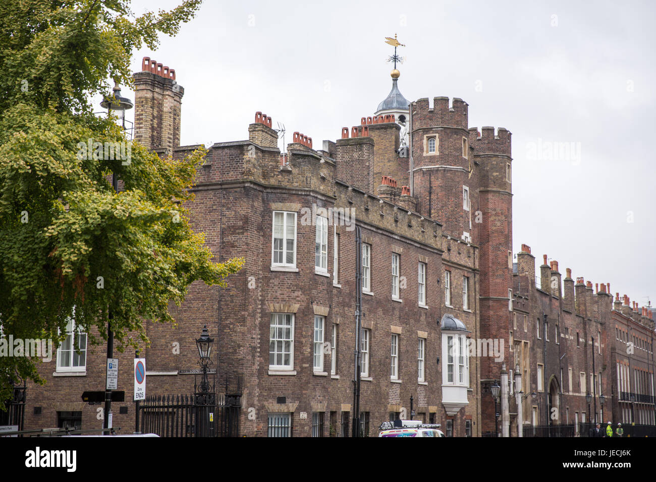 St. James's Palace, London, Großbritannien Stockfoto