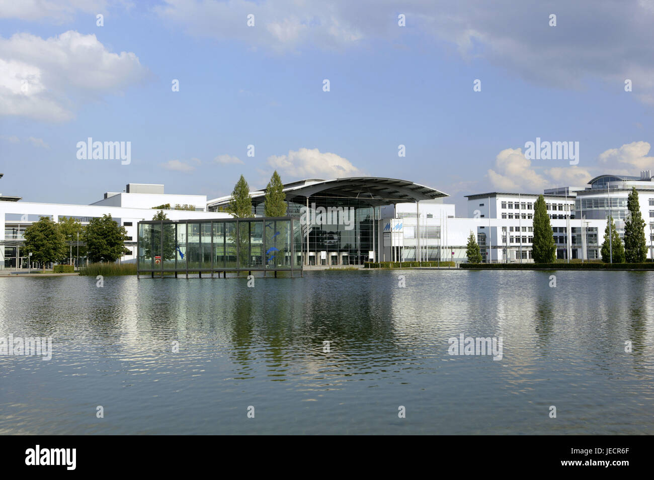 Neue Messe Riem ", München, Bayern, Deutschland Stockfoto