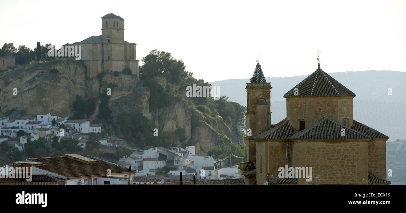 Spanien, Andalusien, Montefrio, Bergdorf, Stockfoto