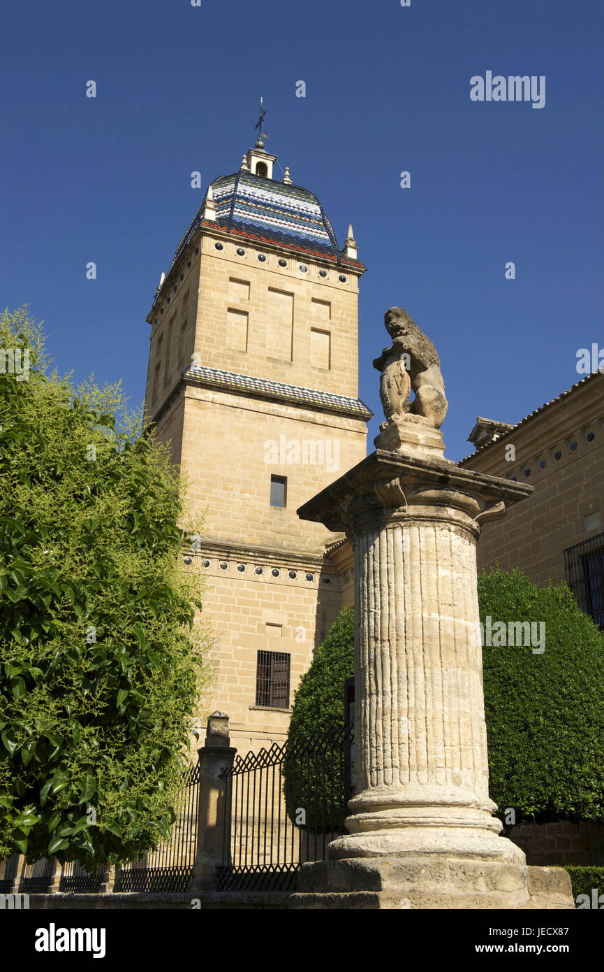 Spanien, Andalusien, Ubeda, Krankenhaus de Santiago, Kulturzentrum, Stockfoto