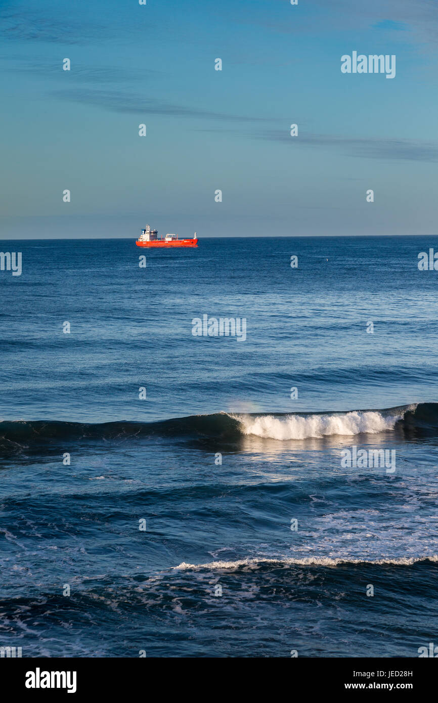 Küste Sao Rogue auf der Insel Sao Miguel, Azoren Archipel im Atlantik, die zu Portugal gehören Stockfoto