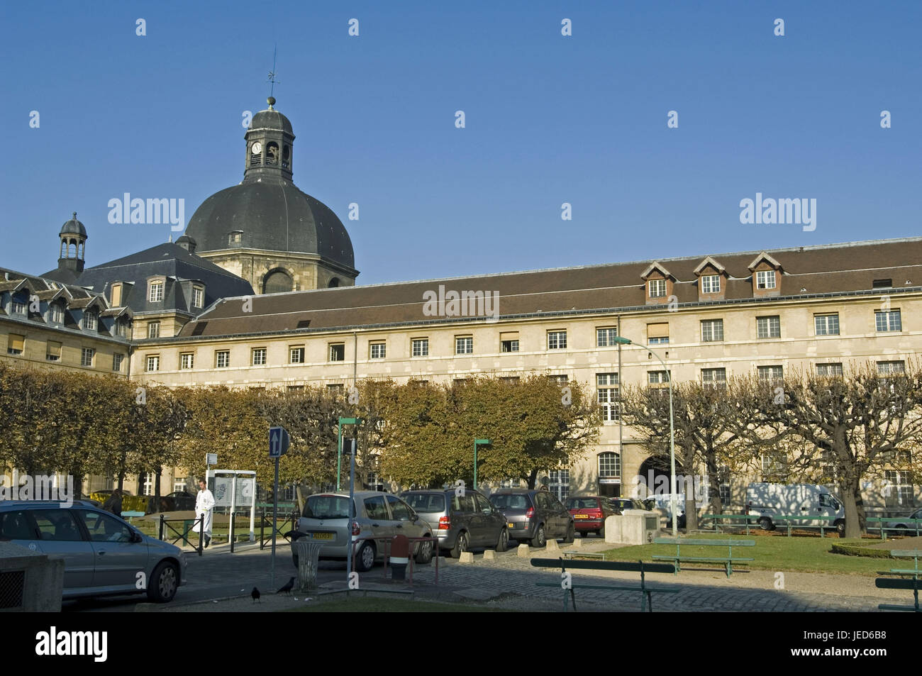 Frankreich, Paris, neurotisch Haus 'Hopital Salpetriere', Saint-Louis Band, Stockfoto