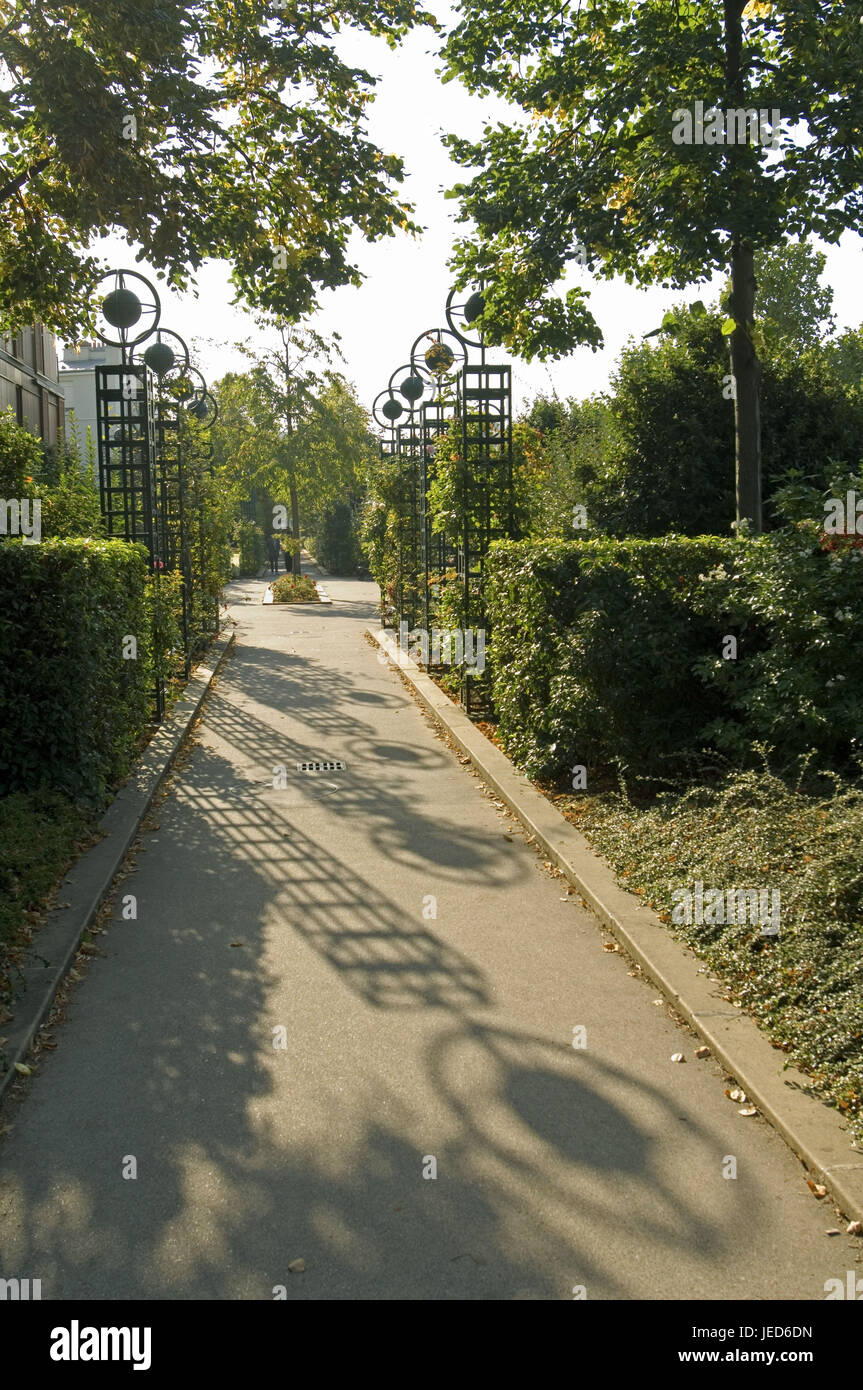 Frankreich, Paris, Viaduc der Künste, "la Coulee Verte", Stockfoto