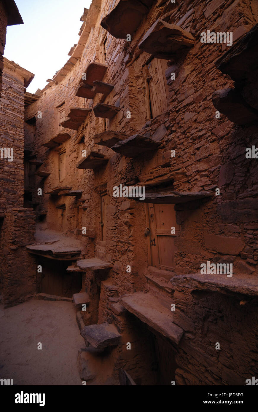 Speicher Burg, Amtoudi, Antiatlas, Marokko, Afrika, Stockfoto