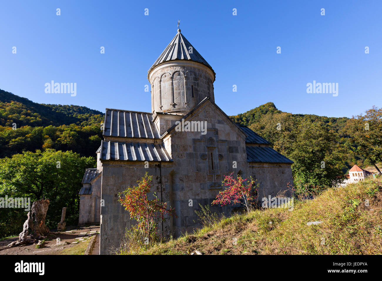 Haghartsin Kloster in Dilijan, Armenien. Stockfoto
