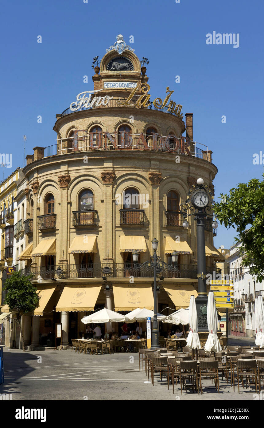 Spanien, Andalusien, Provinz Cadiz, Jerez De La Frontera, el Gallo, Stockfoto