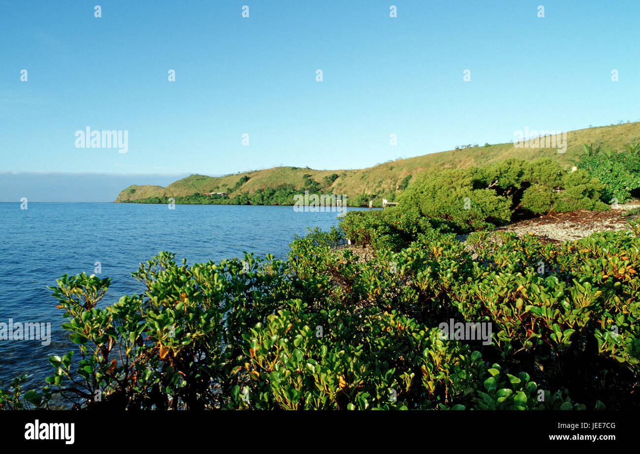 Loloata Island Resort, Papua-Neuguinea, Port Moresby, Stockfoto