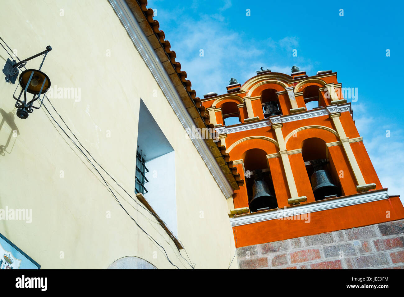 Historial Gebäude in Potosi, Bolivien Stockfoto