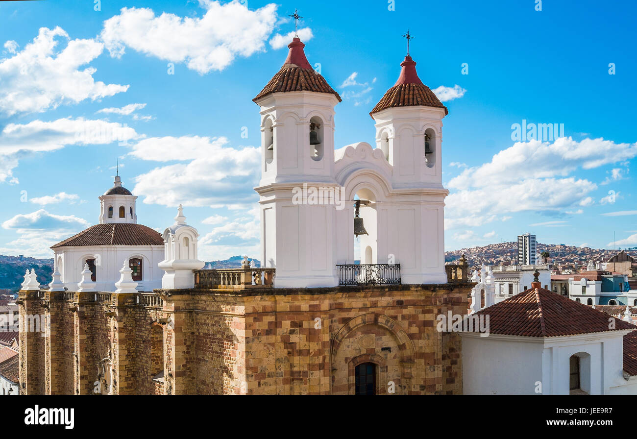 San Felipe Neri Kloster von La Merced Kirche in Sucre, Bolivien Stockfoto