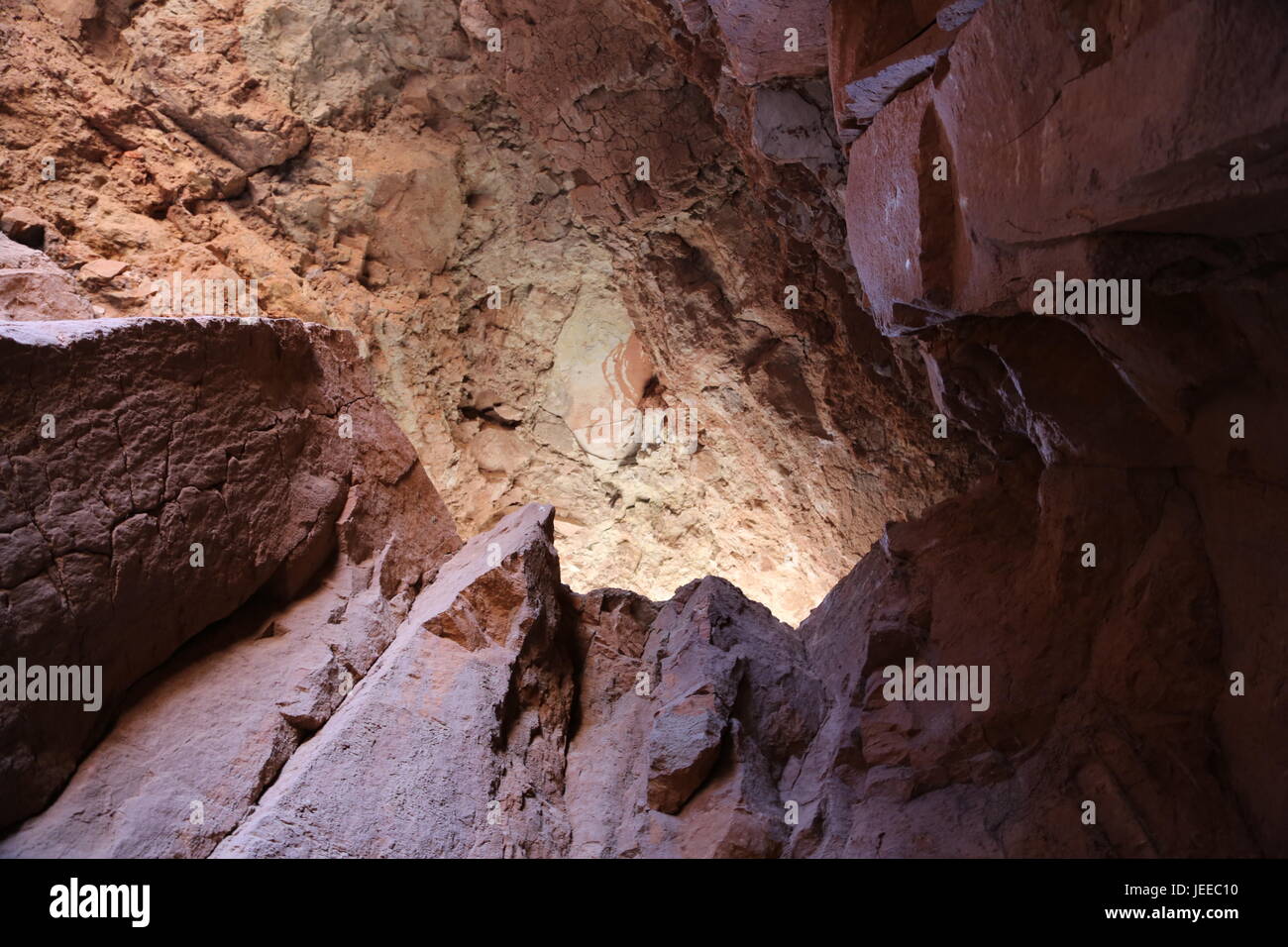 Große Höhle Palo Duro Canyon State Park Stockfoto