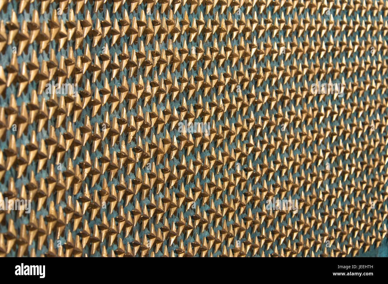 Stars auf der Weltkrieg ll Memorial, Washington, D.C. Stockfoto