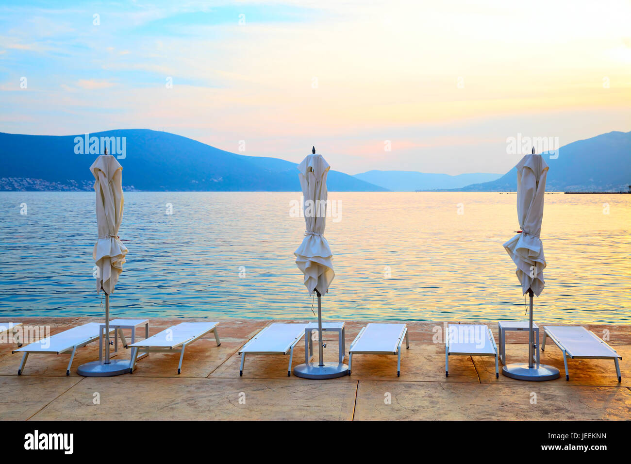 Montenegro Tivat Beach Hotel Stockfotos Und Bilder Kaufen Alamy
