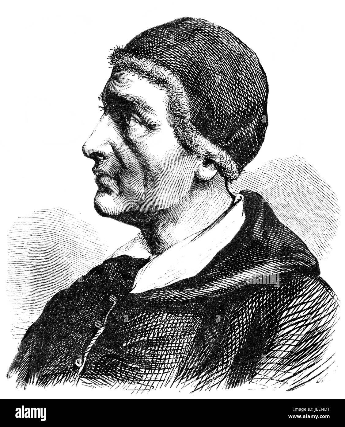 Papst Innozenz i., diente als der katholischen Kirche Papst von 401 bis zu seinem Tod in 417 Stockfoto