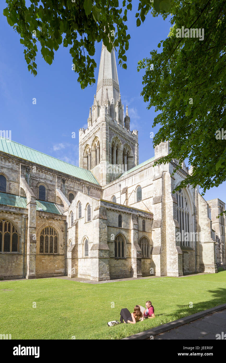 Chichester Kathedrale, West Sussex, England, UK Stockfoto