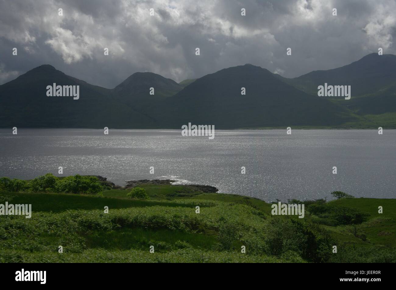 Insel Mull Berge, Argyll and Bute, Scotland Stockfoto