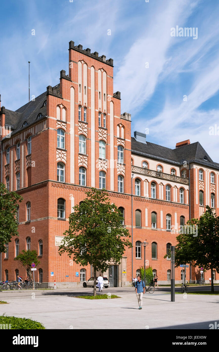 Außenseite der Charite Klinik in Berlin, Deutschland-Mitte Stockfoto