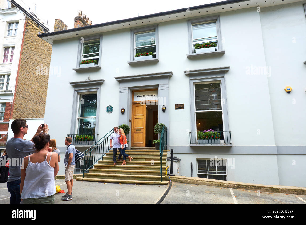 Abbey Road Studios, Abbey Road, St Johns Wood, London, UK Stockfoto