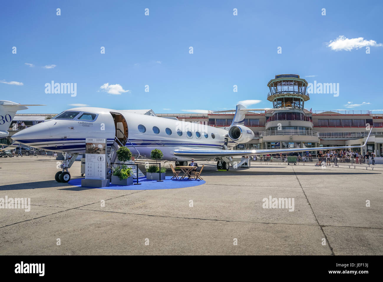 Salon international de l'Aéronautique et de l ' Espace de Paris-Le Bourget, Salon du Bourget - Paris Air Show Stockfoto