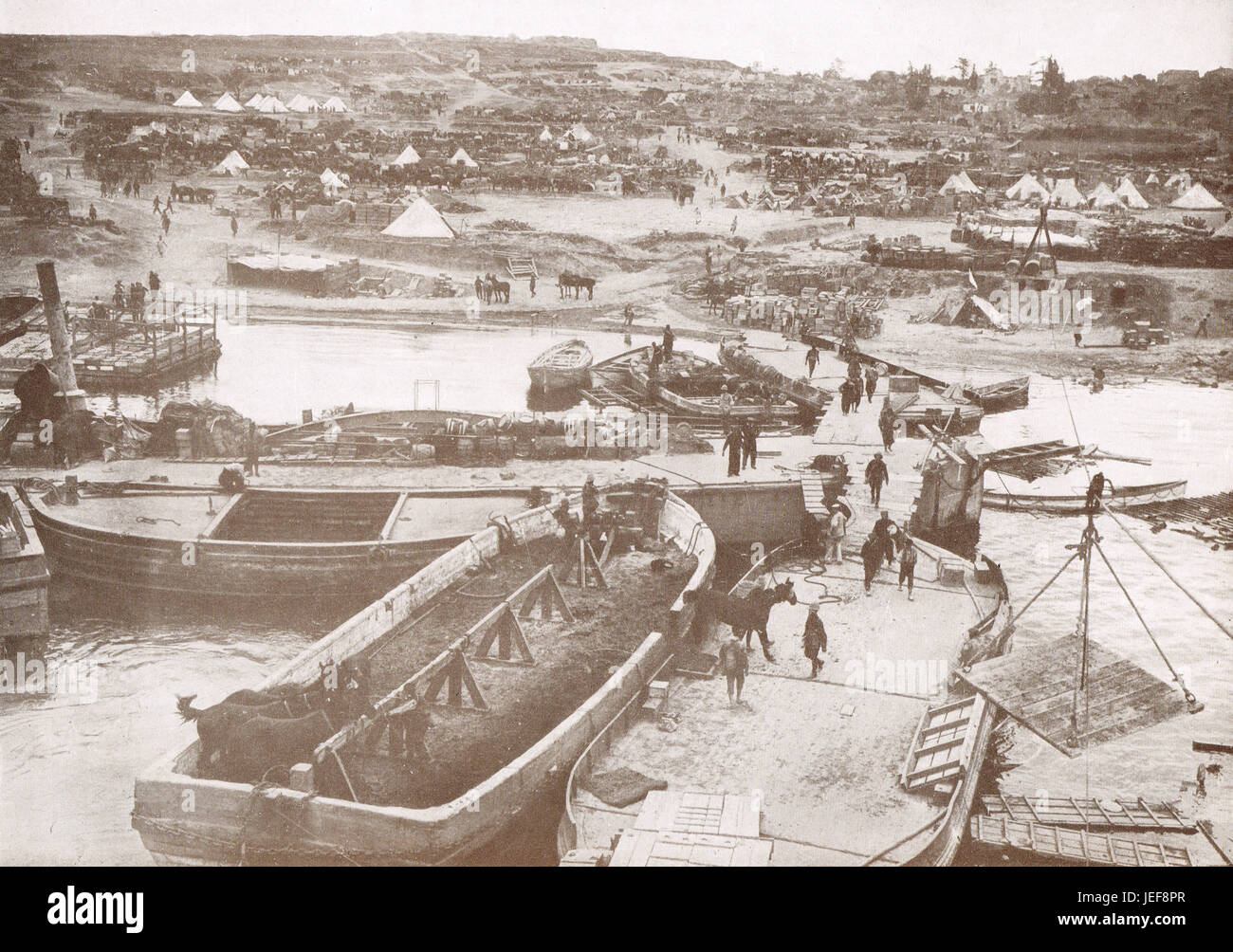 V Strand Gallipoli Landungen, WW 1, 1915 Stockfoto
