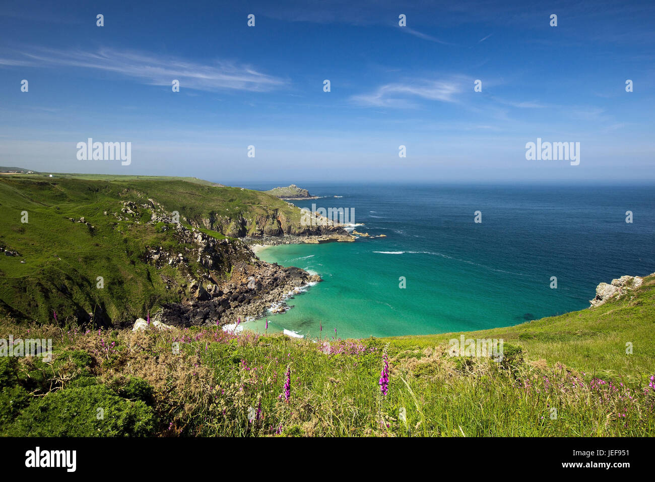 Land, England, Cornwall, Lands End Stockfoto