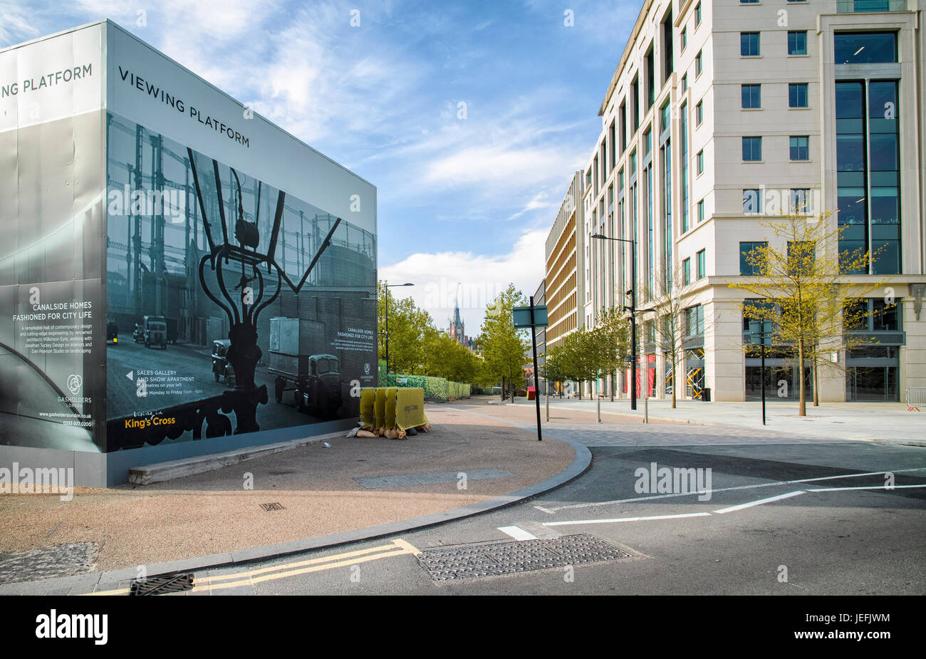 Der gute Weg, Kings Cross ein Foto von John Gay auf gut den Weg in den 1950er Jahren erscheint auf eine Werbung Horten auf den guten Weg Stockfoto