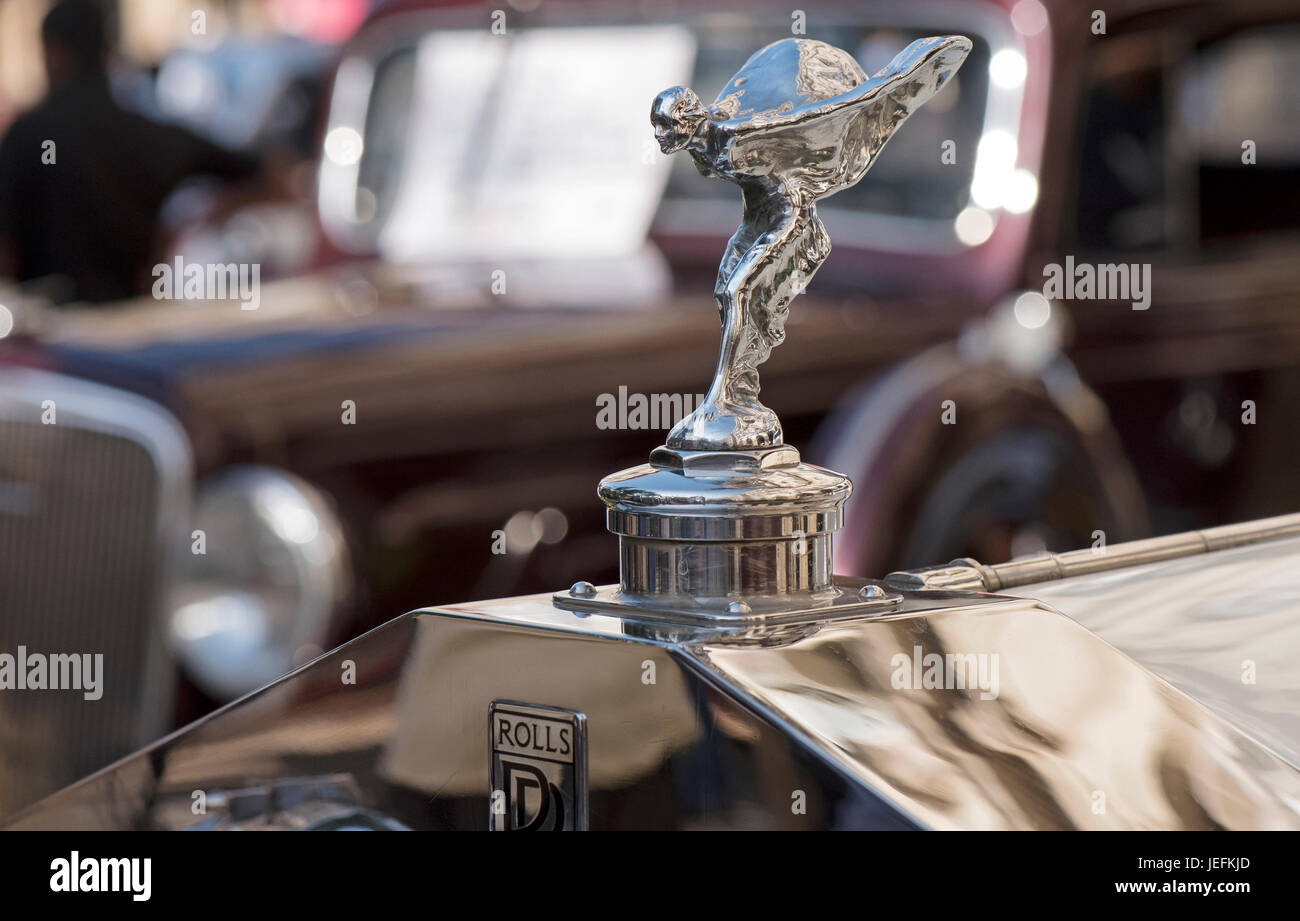 Oldtimer-Show, MUMBAI Stockfoto