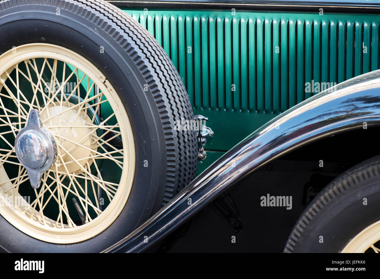 Oldtimer-Show, MUMBAI Stockfoto