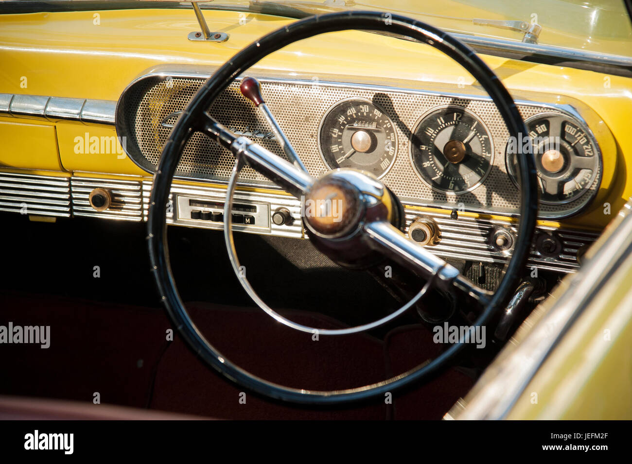 Oldtimer-Show, MUMBAI Stockfoto